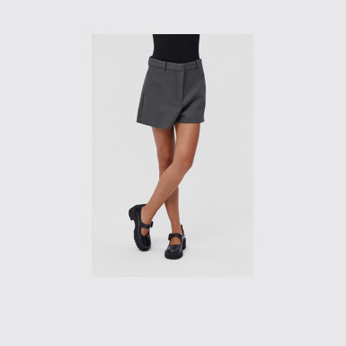 Milah Black Leather Shoes for Women.
