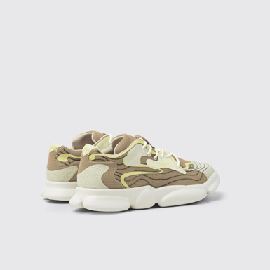 Back view of Karst Multicolor Recycled PET Women's Sneakers.