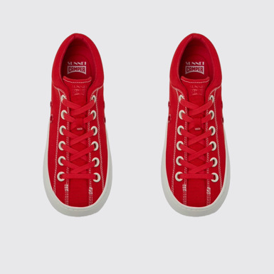 Overhead view of Camper x SUNNEI Unisex Textile Shoes