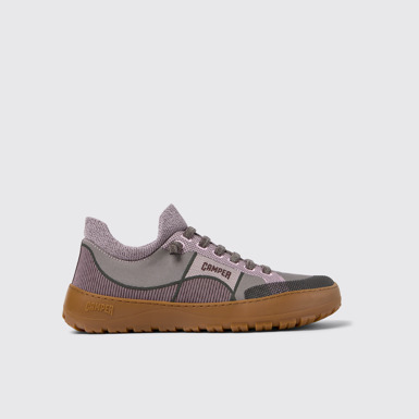 Peu Serra Mehrfarbige Sneakers aus Jacquard-Strick aus PET für Damen.