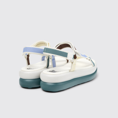 Twins Sandalias de textil multicolor para mujer con suelas de EVA.