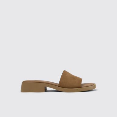 Dana Braune Nubukleder-Sandalen Für Damen.