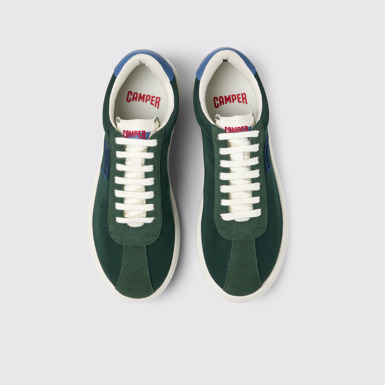 Overhead view of Pelotas XLF Multicolor Textile and Nubuck Sneakers for Women.