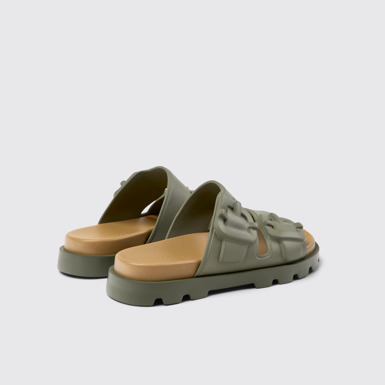 Back view of Brutus Sandal Green EVA Sandals for Women.