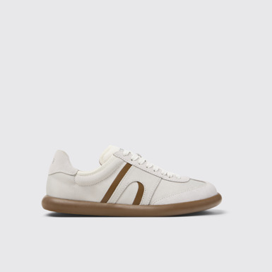 Side view of Pelotas Soller Multicolor Recycled PET and Leather Sneakers for Women.