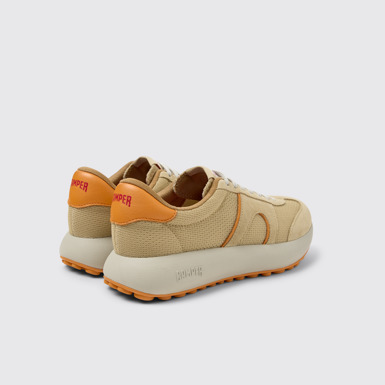 Back view of Pelotas Athens Multicolor Recycled PET and Nubuck Sneakers for Women.