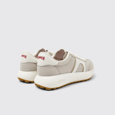 Back view of Pelotas Athens Multicolor Recycled PET and Nubuck Sneakers for Women.