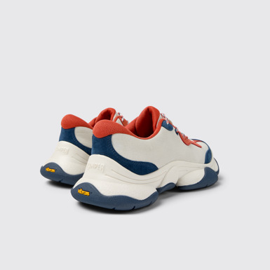Back view of Karst 2 Multicolor Leather Sneakers for Women.
