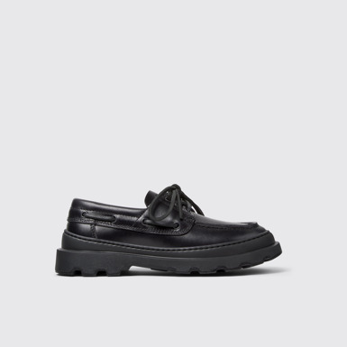 Brutus+ Zapatos de piel negra para mujer.