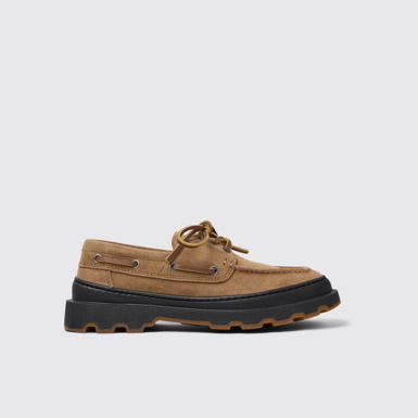 Brutus+ Zapatos de nobuk marrón para mujer.