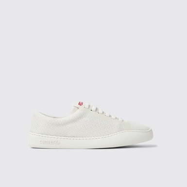 Peu Touring Weiße Sneaker aus recycelten technischen Materialien Für Damen.