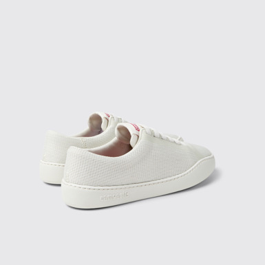 Peu Touring Weiße Sneaker aus recycelten technischen Materialien Für Damen.