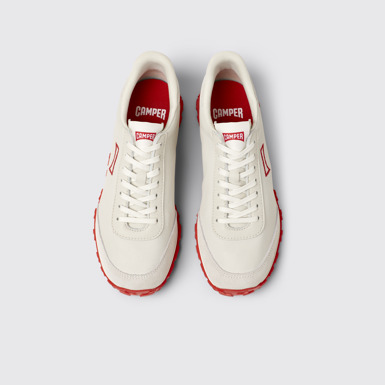 Drift Walk Zapatillas de piel blancas para mujer.