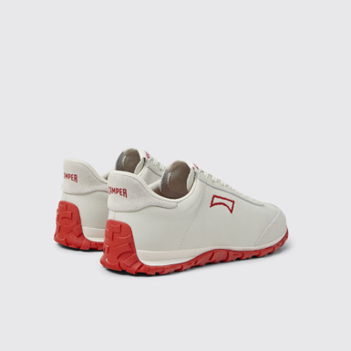 Drift Walk Zapatillas de piel blancas para mujer.