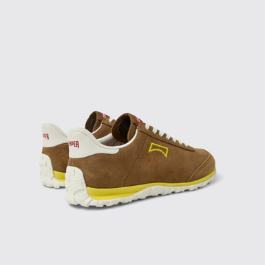 Drift Walk Baskets marron en daim et cuir Pour femme.