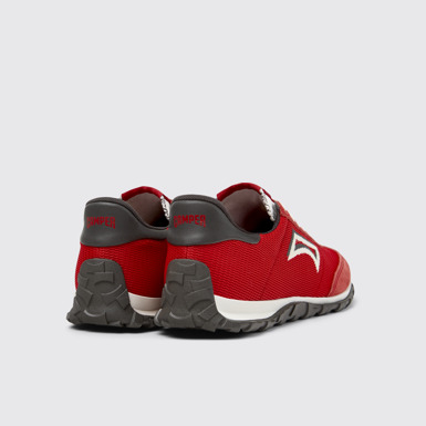 Back view of Drift Walk Multicolor Textile and Nubuck Sneakers for Women.