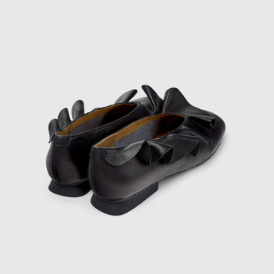 Casi Myra Ballerine in pelle nere Da donna.