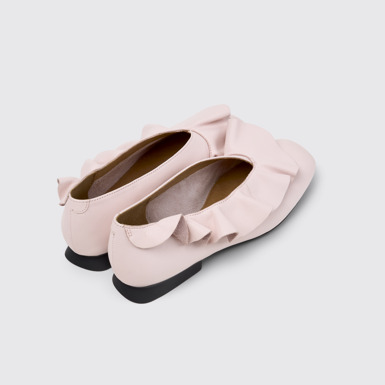 Casi Myra Ballerine in pelle rosa Da donna.