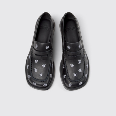 Donna Mocassins en cuir noir Pour femme.