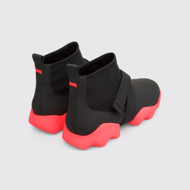 Back view of Dub Black Sneakers for Men