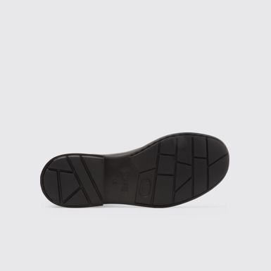 The sole of Neuman Black Formal Shoes for Men