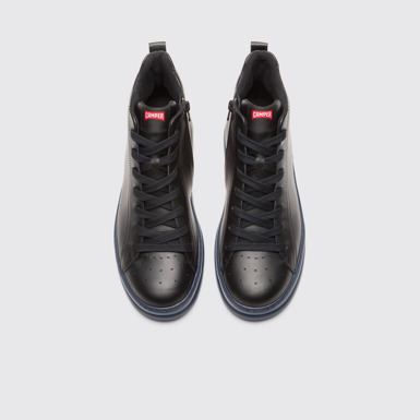 Overhead view of Runner Black Sneakers for Men