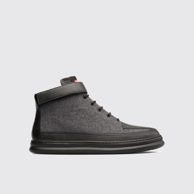 Side view of Runner Multicolor Sneakers for Men