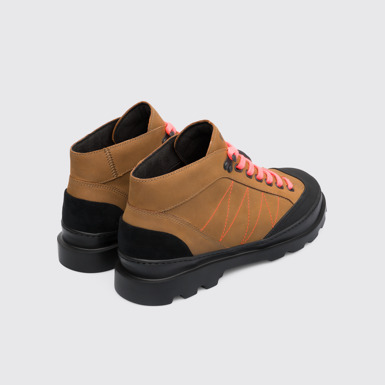 Back view of Brutus Brown Casual Shoes for Men