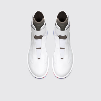 Overhead view of Rolling White Sneakers for Men