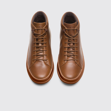 Overhead view of Chasis Brown Sneakers for Men