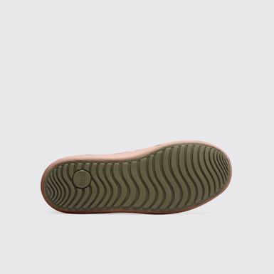 The sole of Chasis Brown Sneakers for Men