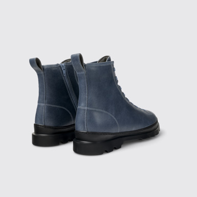 Back view of Brutus Medium lace boot for men