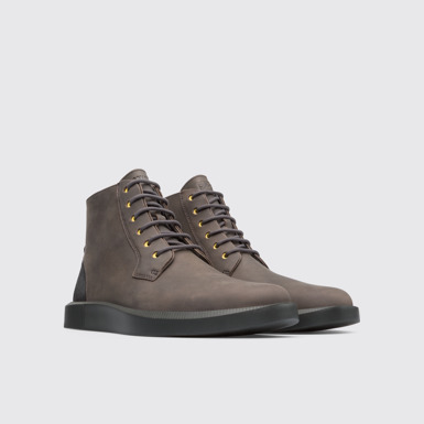 Front view of Bill Grey Formal Shoes for Men