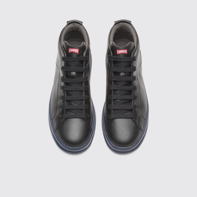 Overhead view of Runner Black Sneakers for Men