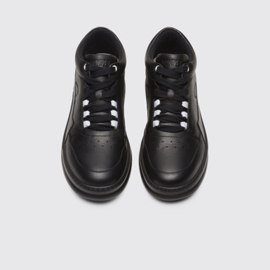 Overhead view of Runner Black Sneakers for Men