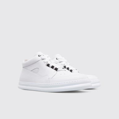 Front view of Runner White Sneakers for Men
