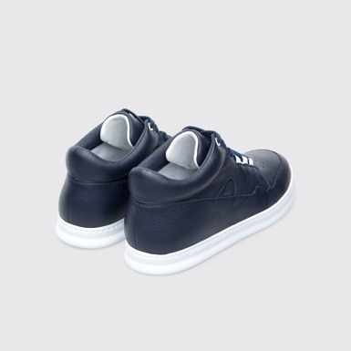 Back view of Runner Blue Sneakers for Men