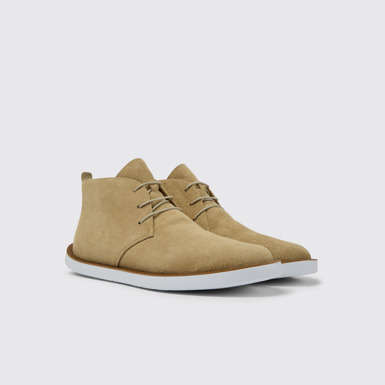 Wagon Zapatos de nubuck beige para hombre