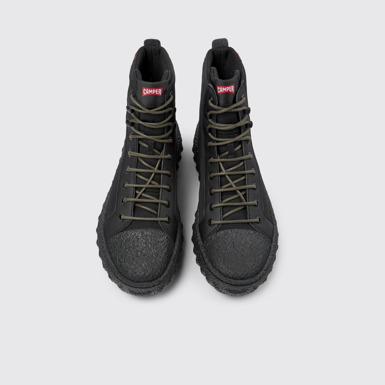 Ground PrimaLoft® Botines negros de tejido y piel para hombre