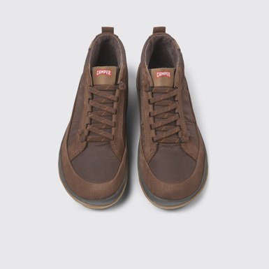 Peu Pista Botines cafés para hombre