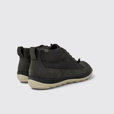 Back view of Peu Pista PrimaLoft® Gray ankle boots for men