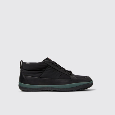 Peu Pista GM - PrimaLoft Botines negros de tejido y piel para hombre.