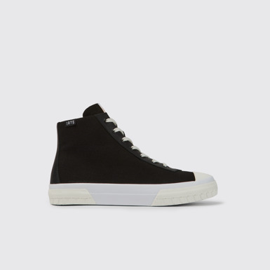 Side view of Camaleon Black boots for men