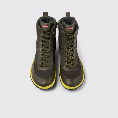 Overhead view of Peu Pista PrimaLoft® Green boots for men