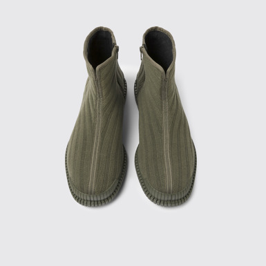 Overhead view of Pix TENCEL® Green TENCEL™ Lyocell ankle boots for men