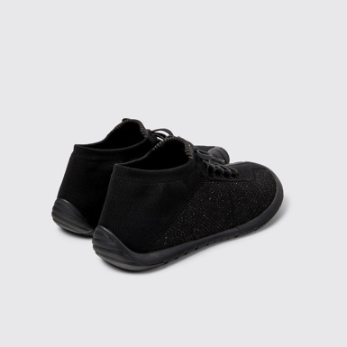 Back view of Peu Path Multicolor Recycled PET Sneaker Boots for Men.