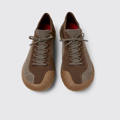 Peu Path Baskets montantes en PET recyclé multicolore pour homme.