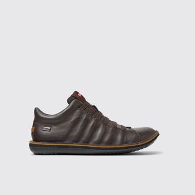 Beetle - HYDROSHIELD Bottines en cuir marron pour homme.