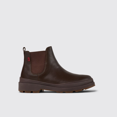 Brutus Trek HYDROSHIELD® Botines cafés de piel para hombre