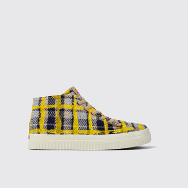 Peu Roda Sneakers amarillos de lana reciclada para hombre